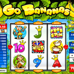 Go Bananas skill game