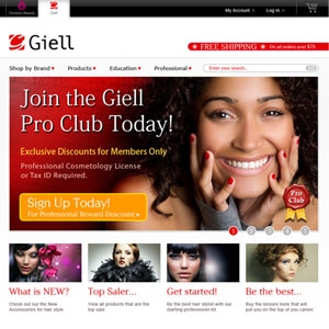 Giell Redesign Ecommerce